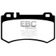 EBC brakes Rear Pads EBC Yellowstuff Street + Track DP41490R | races-shop.com