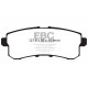 EBC brakes Rear Pads EBC Yellowstuff Street + Track DP41876R | races-shop.com