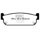 EBC brakes Rear Pads EBC Yellowstuff Street + Track DP41784R | races-shop.com