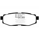 EBC brakes Rear Pads EBC Yellowstuff Street + Track DP41758R | races-shop.com