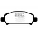 EBC brakes Rear Pads EBC Yellowstuff Street + Track DP41293R | races-shop.com