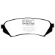 EBC brakes Rear Pads EBC Yellowstuff Street + Track DP41282R | races-shop.com