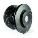EBC brakes Front Discs EBC Turbo Grooved GD7444 | races-shop.com