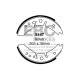 EBC brakes Front/Rear Brake Shoe EBC Replacement 5110 | races-shop.com