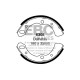 EBC brakes Front Brake Shoes EBC Replacement 6308 | races-shop.com
