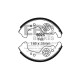 EBC brakes Front/Rear Brake Shoes EBC Replacement 5025 | races-shop.com