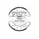 EBC brakes Front Brake Shoe EBC Replacement 6249 | races-shop.com