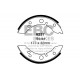 EBC brakes Rear Brake Shoe EBC Replacement 6237 | races-shop.com