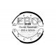 EBC brakes Rear Brake Shoe EBC Replacement 5129 | races-shop.com