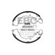 EBC brakes Rear Brake Shoes EBC Replacement 6496 | races-shop.com