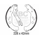EBC brakes Rear Brake Shoe EBC Replacement 6697 | races-shop.com