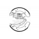 EBC brakes Rear Brake Shoe EBC Replacement 5291 | races-shop.com