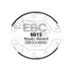 EBC brakes Rear Brake Shoe EBC Replacement 6613 | races-shop.com