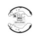 EBC brakes Rear Brake Shoes EBC Replacement 6635 | races-shop.com
