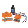 EBC Orange kit PLK1233R - Brake pads,brake lines,brake fluid