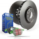 EBC brakes Front kit EBC PD01KF284 - Discs Premium OE + brake pads Greenstuff | races-shop.com