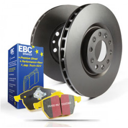 Front kit EBC PD03KF072 - Discs Premium OE + brake pads Yellowstuff