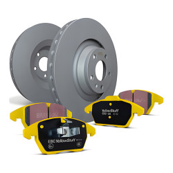 Front kit EBC PD03KF286 - Discs Premium OE + brake pads Yellowstuff