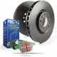 EBC brakes Rear kit EBC PD01KR092 - Discs Premium OE + brake pads Greenstuff | races-shop.com