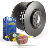 Rear kit EBC PD03KR471 - Discs Premium OE + brake pads Yellowstuff 