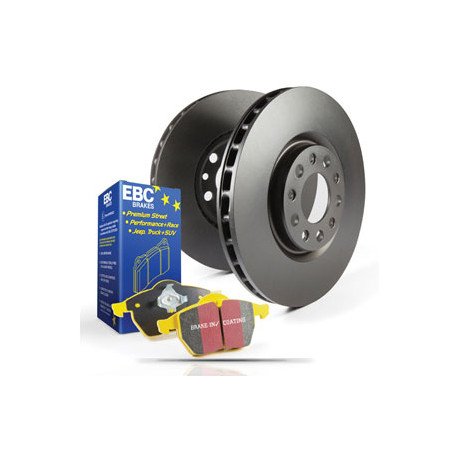 EBC brakes Rear kit EBC PD03KR704 - Discs Premium OE + brake pads Yellowstuff | races-shop.com