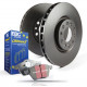 EBC brakes Front + Rear kit EBC PD40K325 - Discs Premium OE + brake pads Ultimax OE | races-shop.com