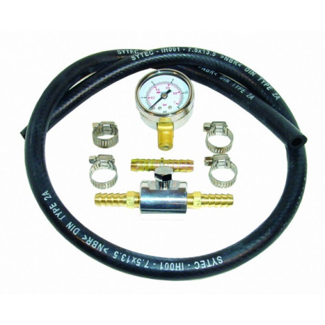 Manometers, adapters Fuel gauge pressure test kit Sytec, 0-1Bar | races-shop.com