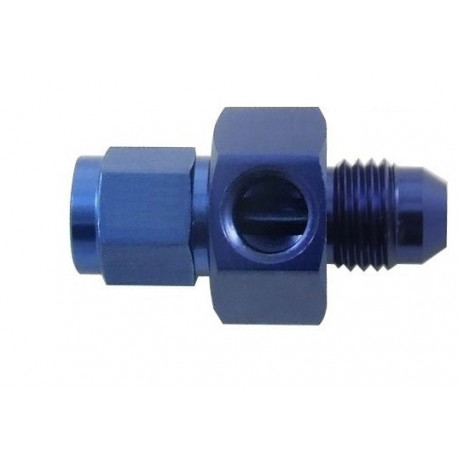 Fittings - adapters for sensor mounting Gauge/ Sensor Port Adapter straight AN12 male/female | races-shop.com
