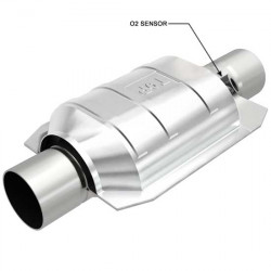 Universal catalytic converter MAGNAFLOW 444134 Euro 5 - 51mm