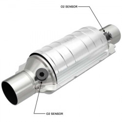Universal catalytic converter MAGNAFLOW 408065 Euro 5 - 57mm