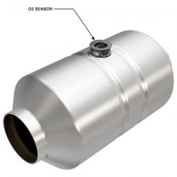 Universal catalytic converter MAGNAFLOW 541356 Euro 5 - 64mm