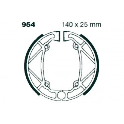 EBC Brake Shoe Organic 954