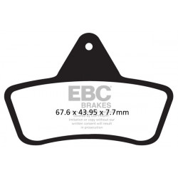 EBC Brake pads Organic FA271TT
