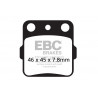 EBC Brake pads Organic FA084TT