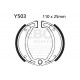 EBC brakes Moto EBC Brake Shoe Organic Y503 | races-shop.com