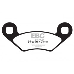 EBC Brake pads Carbon TT FA159TT