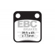EBC brakes Moto EBC Brake pads Carbon TT FA054TT | races-shop.com
