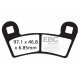EBC brakes Moto EBC Brake pads Organic FA456TT | races-shop.com