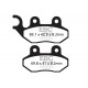 EBC brakes Moto EBC Brake pads Organic SFA264 | races-shop.com