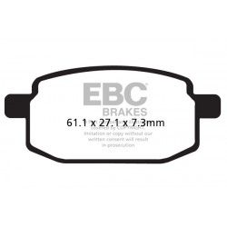 EBC Brake pads SFA Scooter Organic SFA169
