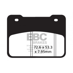 EBC Brake pads Organic SFA627
