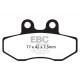 EBC brakes Moto EBC Brake pads Organic FA167 | races-shop.com