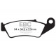 EBC brakes Moto EBC Brake pads Organic FA185TT | races-shop.com