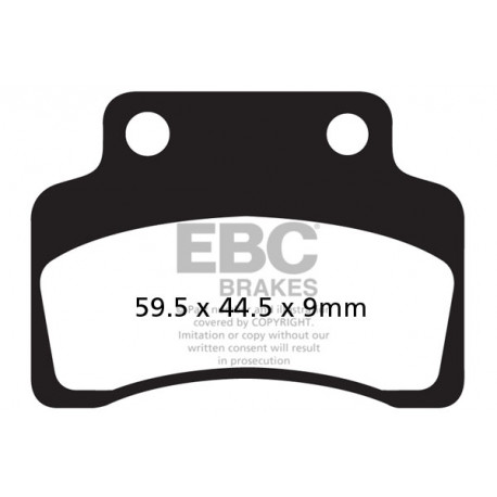 EBC brakes Moto EBC Brake pads Organic SFA235 | races-shop.com