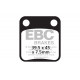 EBC brakes Moto EBC Brake pads Organic SFA054 | races-shop.com