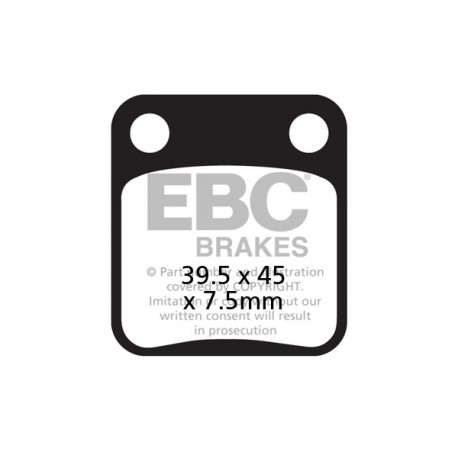 EBC brakes Moto EBC Brake pads Organic SFA054 | races-shop.com