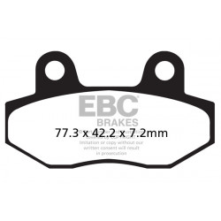 EBC Brake pads Organic SFA086