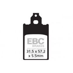 EBC Brake pads Organic FA116