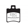 EBC Brake pads Organic SFA193