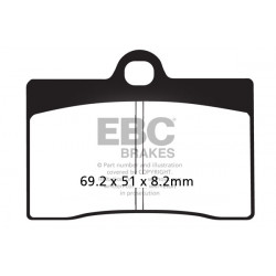 EBC Brake pads Organic FA FA095